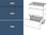 Unterschränke 3-Schubladen TANDEMBOX Vollauszug Softclose eGriff bis 90cm