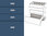Unterschränke 4-Schubladen TANDEMBOX Vollauszug Softclose eGriff bis 90cm