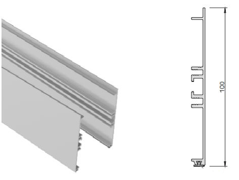 Premium-Ambiente SSG0001 Unterschrank 2-türig 2 Fachböden Softclosing eingelassener Griff EURODEKOR® Breite 60cm, 01 Concrete dunkelgrau